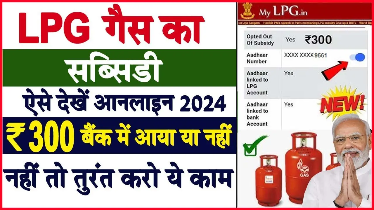 LPG Gas Subsidy Online