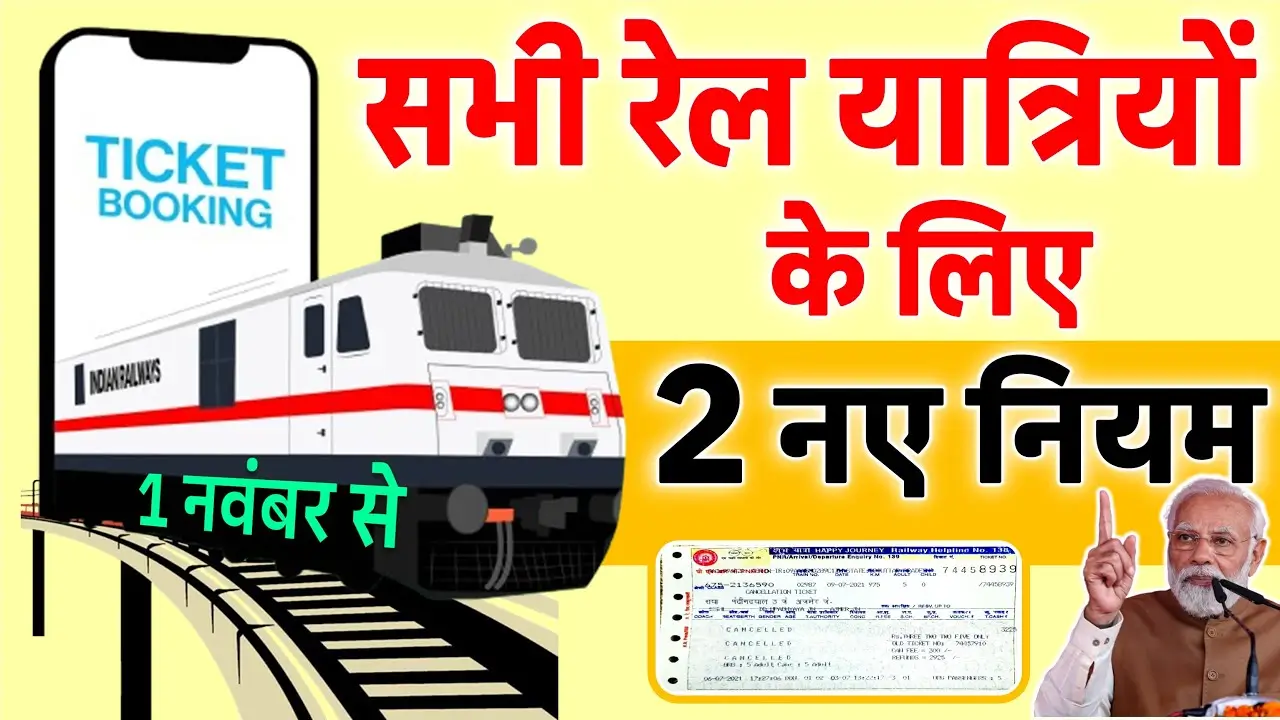 Train Ticket Booking New Rule 2024