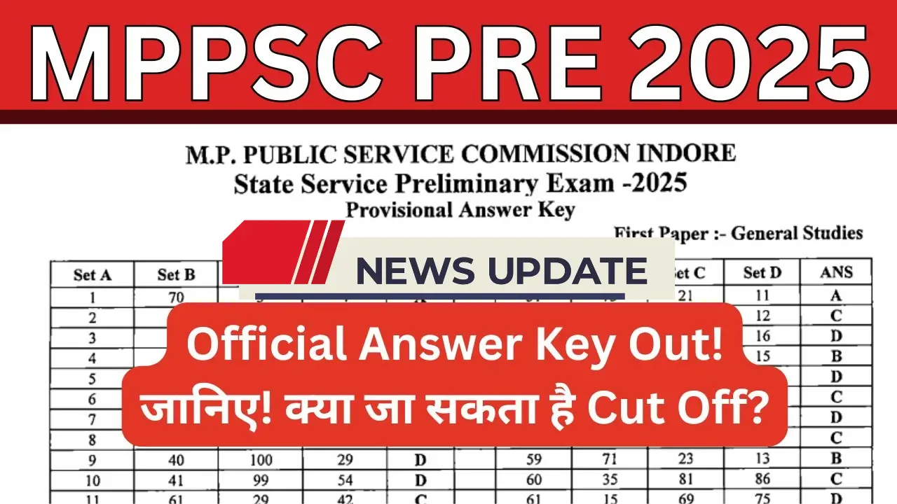 MPPSC Answer Key 2025