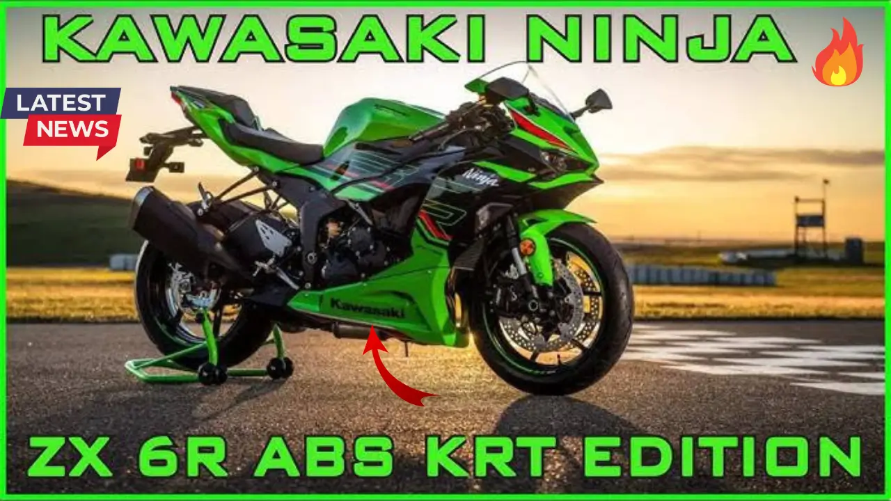 The Kawasaki Ninja ZX-6R