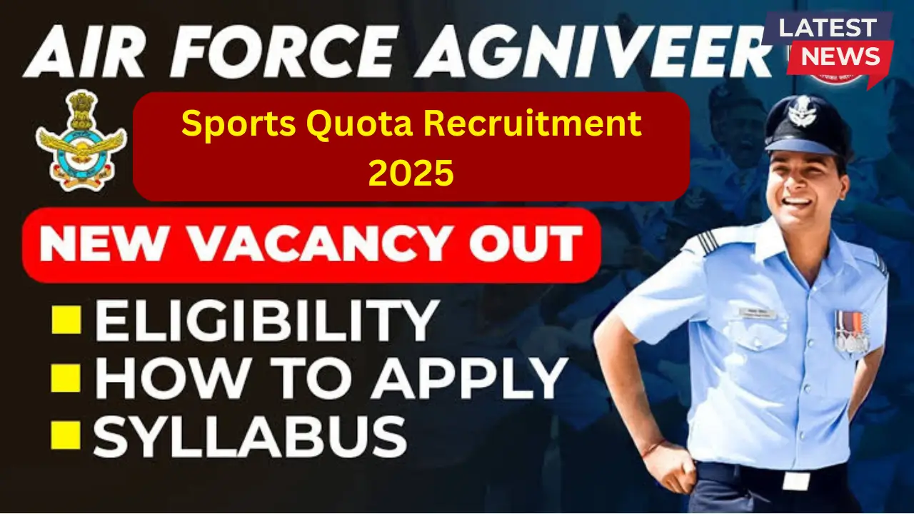 Air Force Agniveer Sports Quota Recruitment