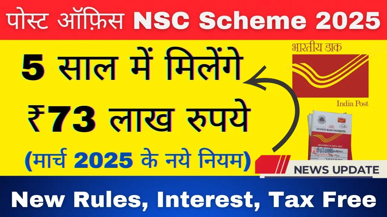 Post Office NSC Scheme March 2025